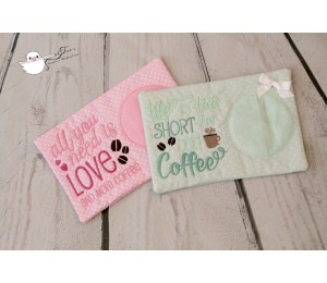 ITH - Mug Rugs - Coffee Addicted